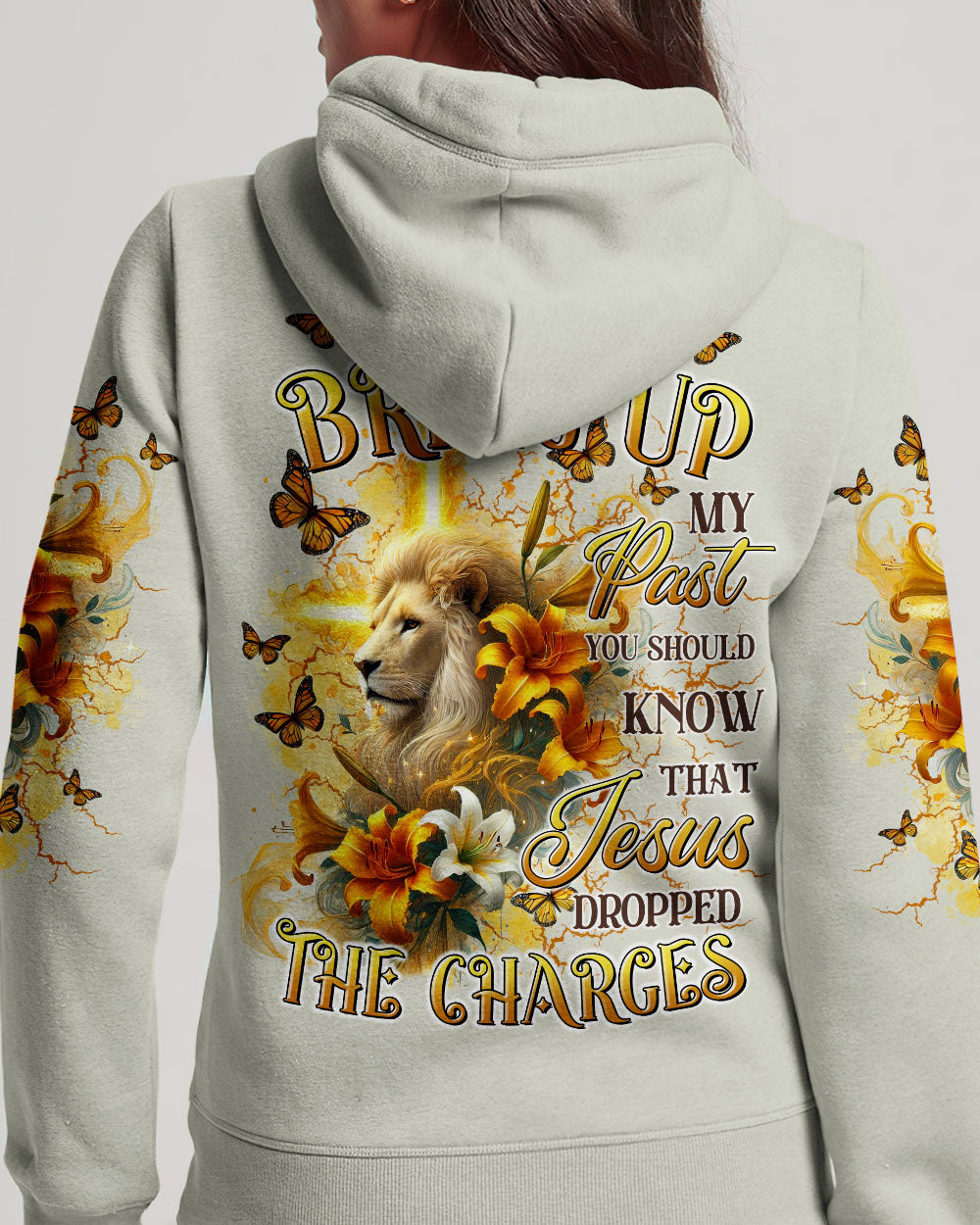 Jesus Dropped The Charges Lion Women's All Over Print Shirt - Tltr0509245