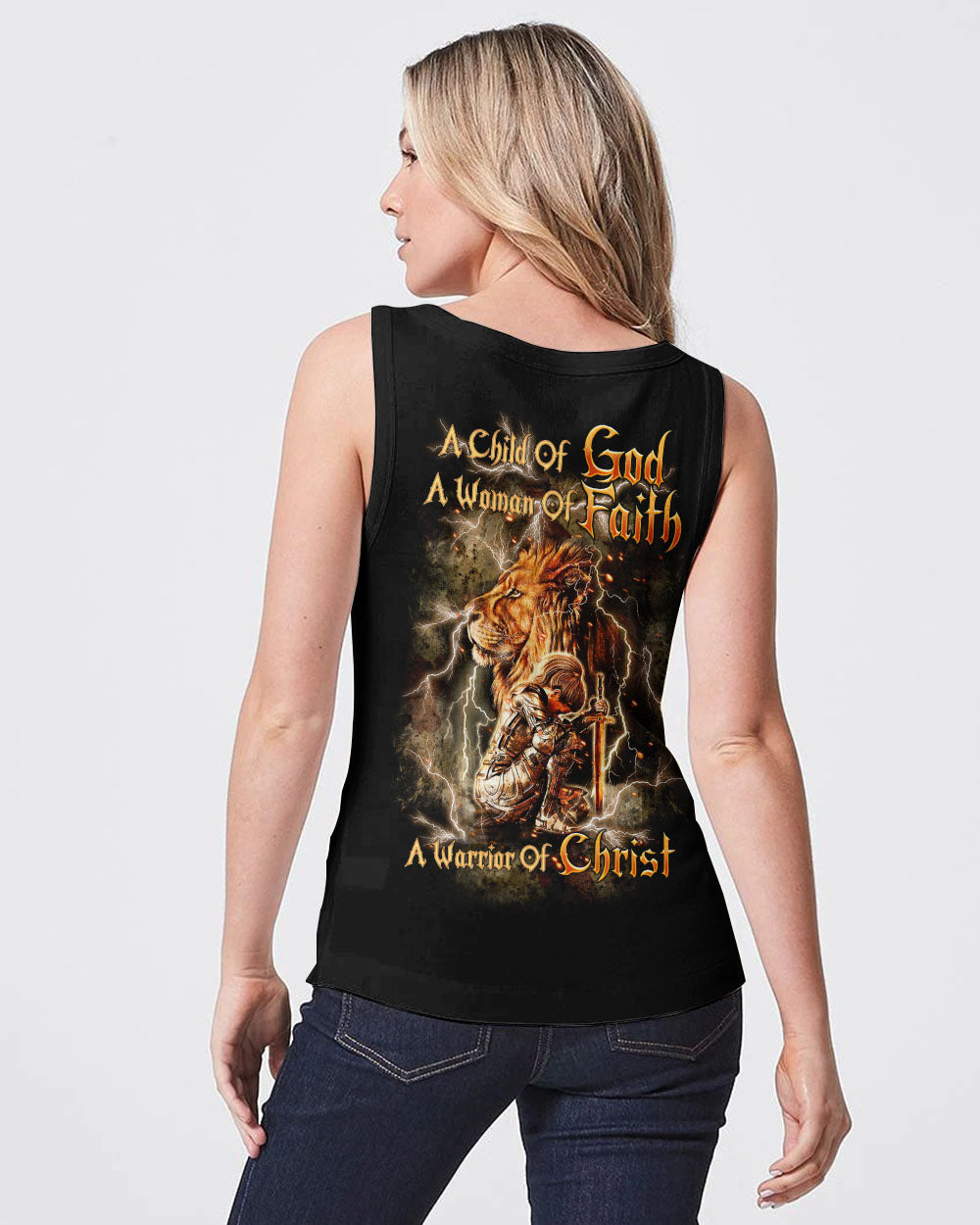 A Child Of God A Woman Of Faith Women's All Over Print Shirt - Tltr0608242