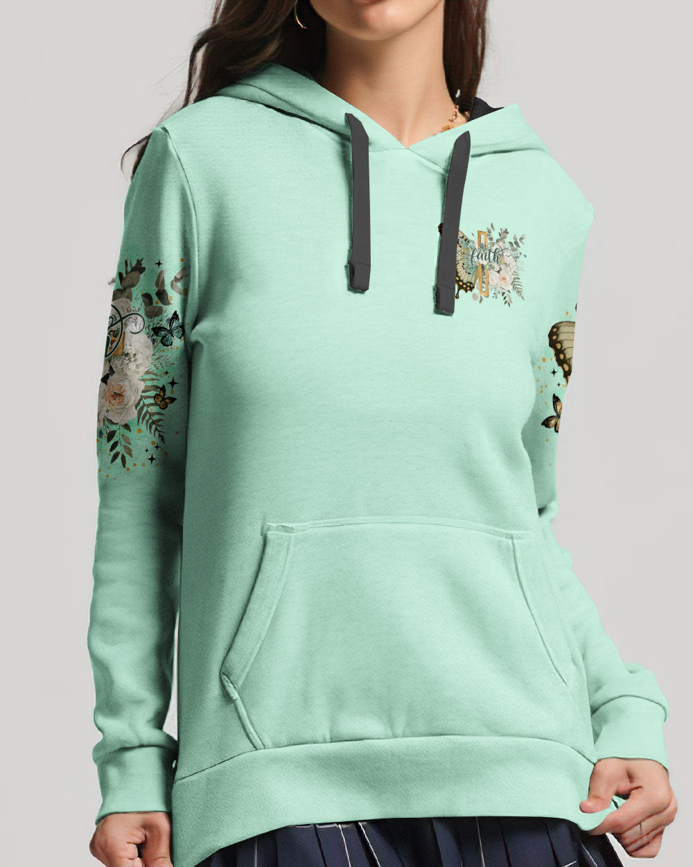 I Believe In God Butterfly Women's All Over Print Shirt - Tltr0612243
