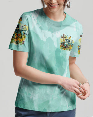Jesus Take The Wheel Women's All Over Print Shirt - Tltr0803244