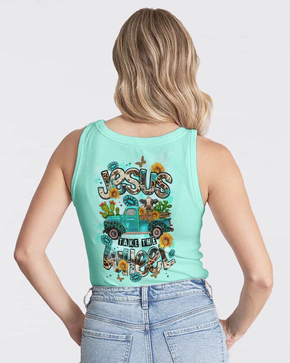 Jesus Take The Wheel Women's All Over Print Shirt - Tltr1002251