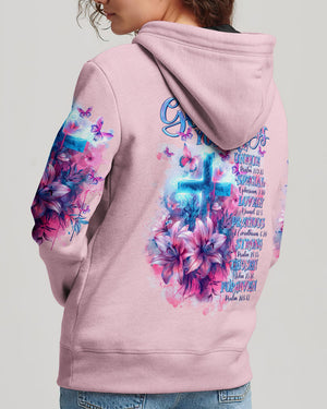 God Says You Are Lilies Women's All Over Print Shirt - Tltr1203245