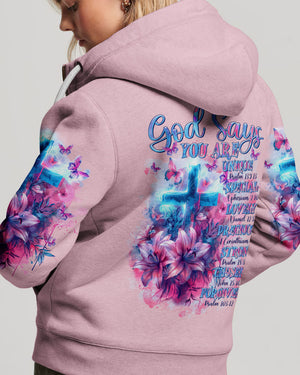 God Says You Are Lilies Women's All Over Print Shirt - Tltr1203245