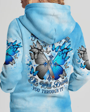 If God Brings You To It Diabetes Awareness Women's All Over Print Shirt - Tltr1209251