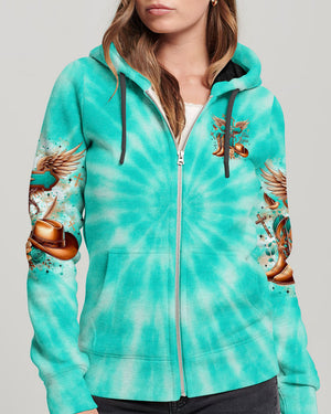 Just A Girl Who Loves Jesus Tie Dye Women's All Over Print Shirt  - Tltr1406252