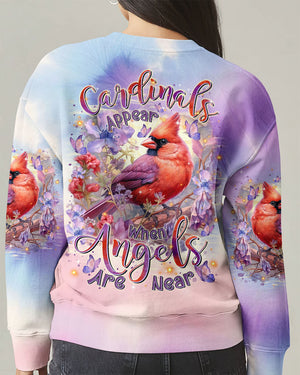 Cardinals Appear When Angels Are Near Women's All Over Print Shirt - Tltr1501253