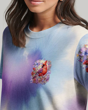 Cardinals Appear When Angels Are Near Women's All Over Print Shirt - Tltr1501253