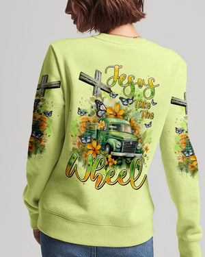 Jesus Take The Wheel Women's All Over Print Shirt - Tltr1601242