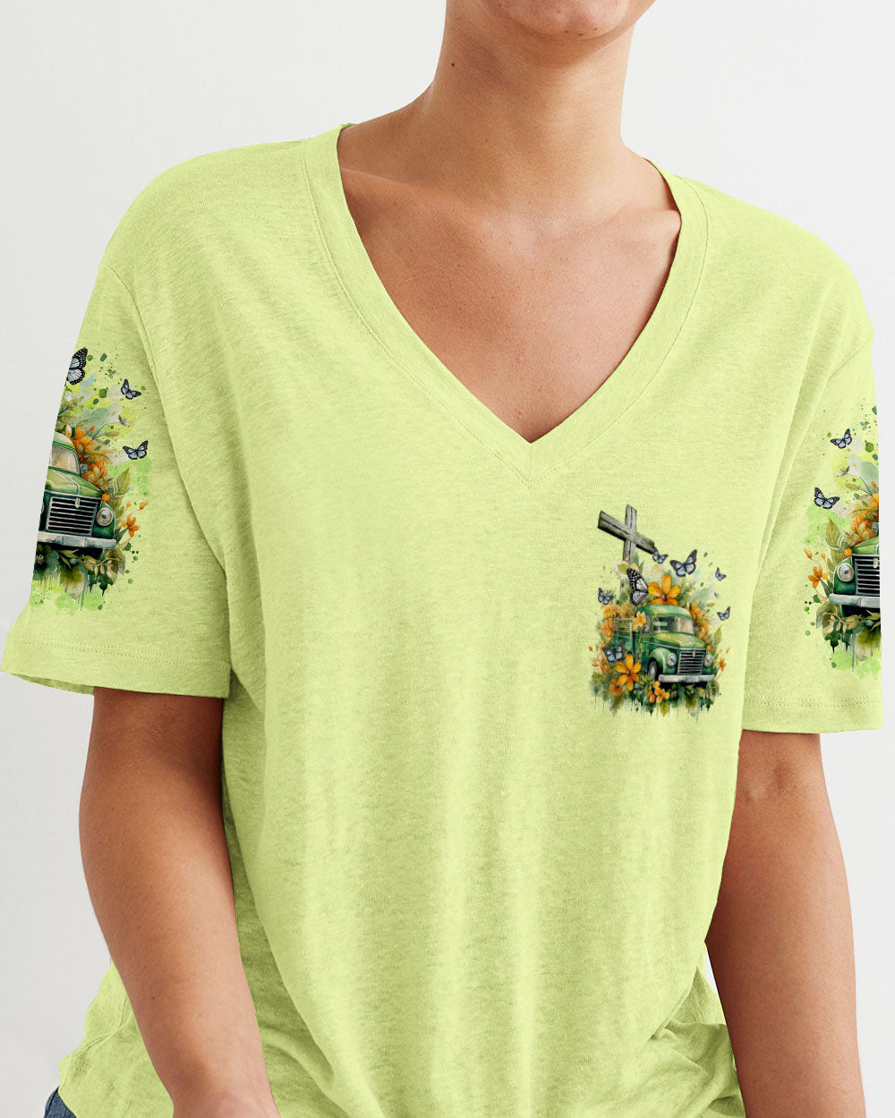Jesus Take The Wheel Women's All Over Print Shirt - Tltr1601242