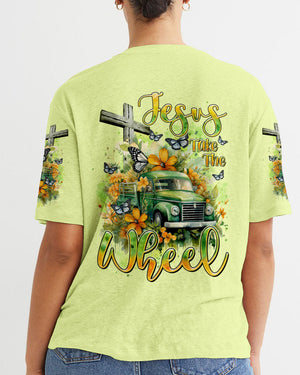 Jesus Take The Wheel Women's All Over Print Shirt - Tltr1601242