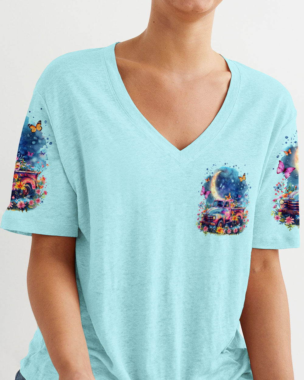 Jesus Take The Wheel Women's All Over Print Shirt - Tltr1603241
