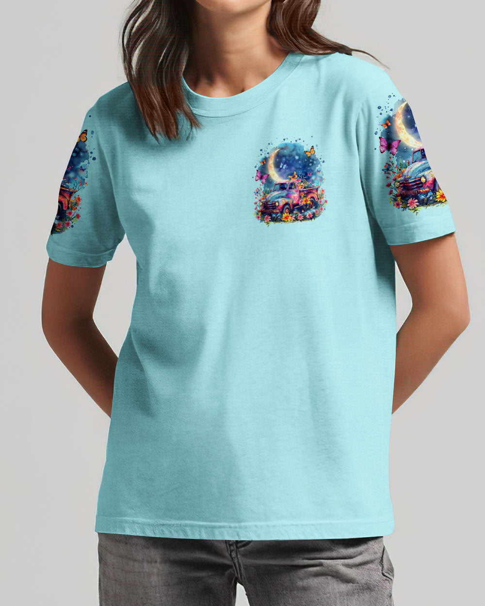 Jesus Take The Wheel Women's All Over Print Shirt - Tltr1603241