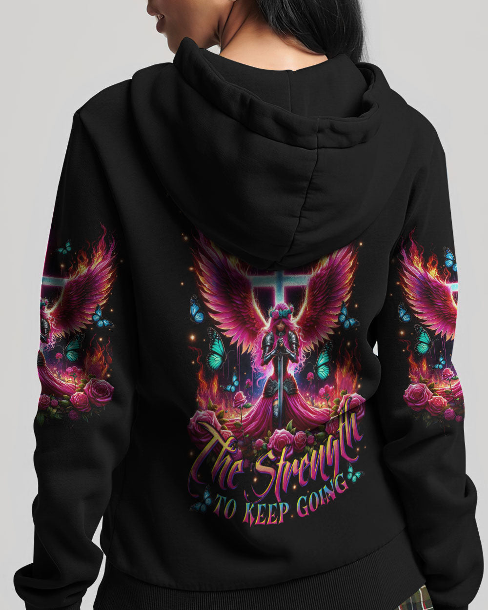 Thank You God Jesus Warrior Women's All Over Print Shirt    - Tltr1705253