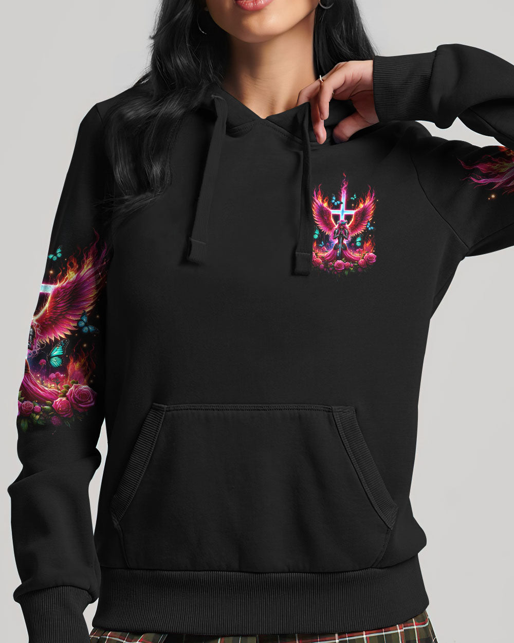 Thank You God Jesus Warrior Women's All Over Print Shirt    - Tltr1705253