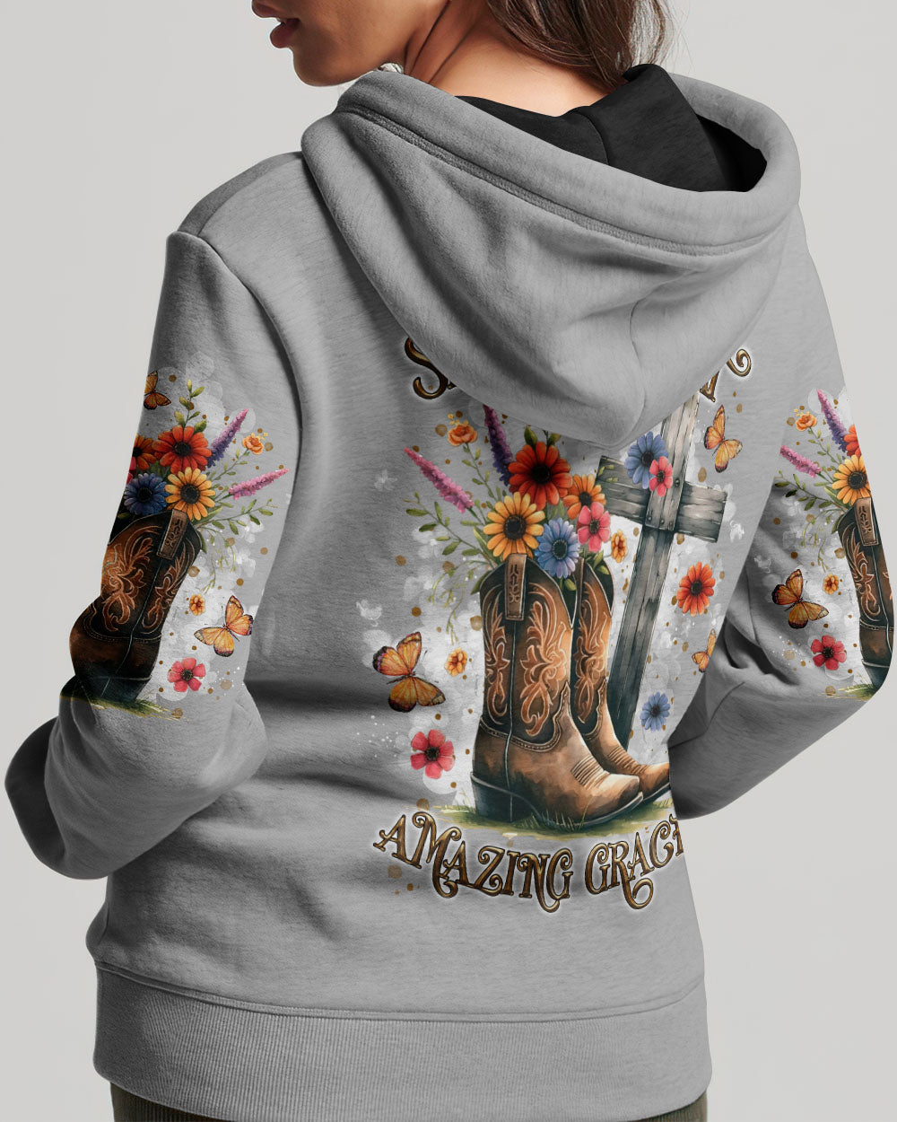Saved By That Amazing Grace Women's All Over Print Shirt  - Tltr1803253