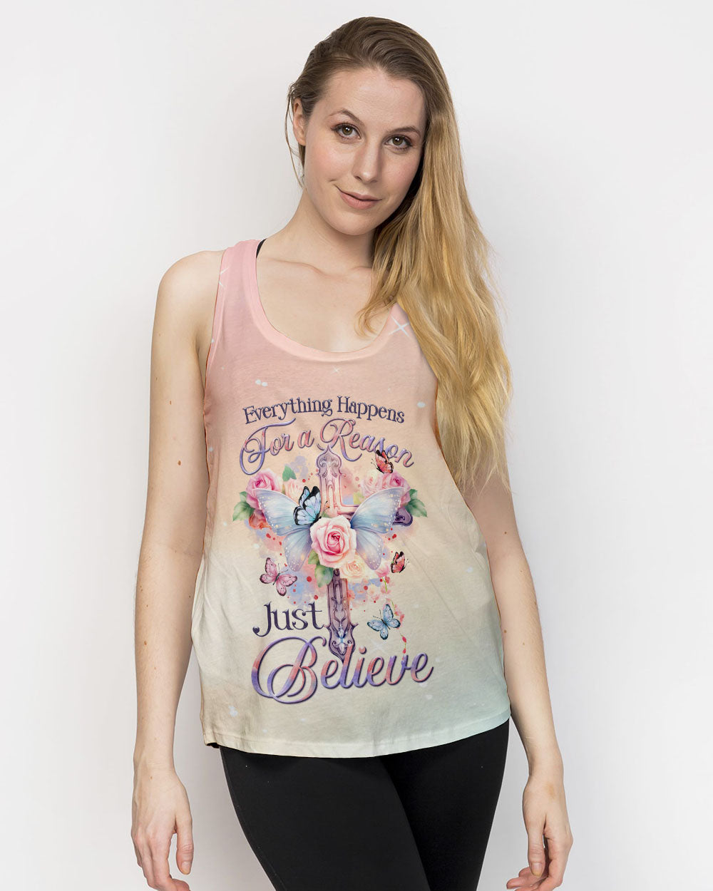 Just Believe Women's All Over Print Shirt - Tltr1810233