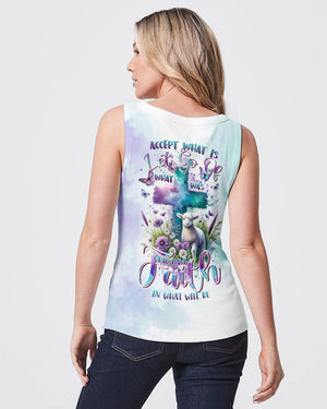Accept What Is Let Go Of What Was Lamb Women's All Over Print Shirt - Tltr2012231