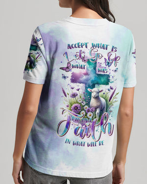 Accept What Is Let Go Of What Was Lamb Women's All Over Print Shirt - Tltr2012231