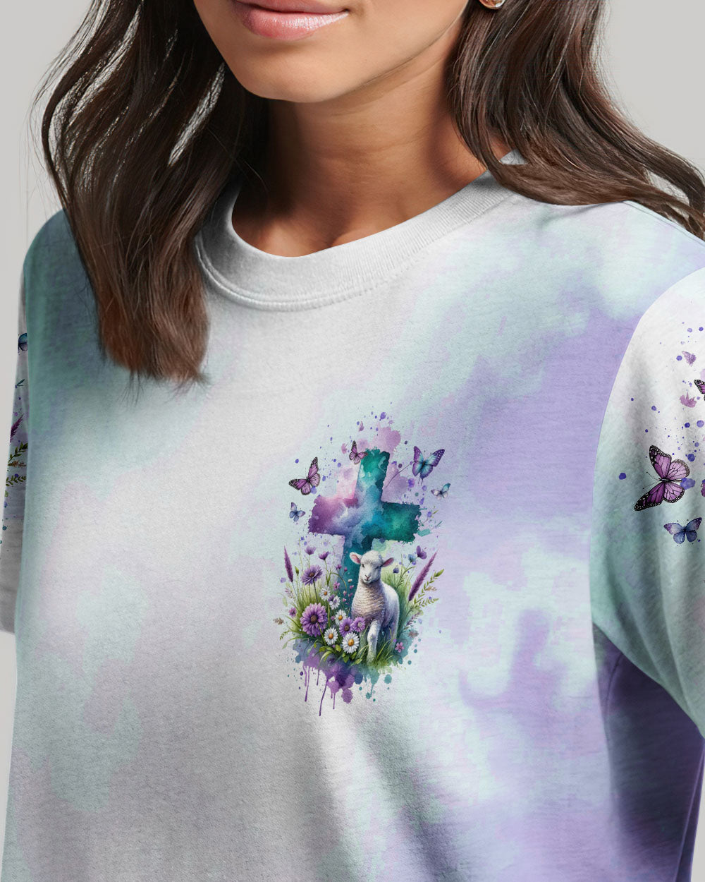 Accept What Is Let Go Of What Was Lamb Women's All Over Print Shirt - Tltr2012231