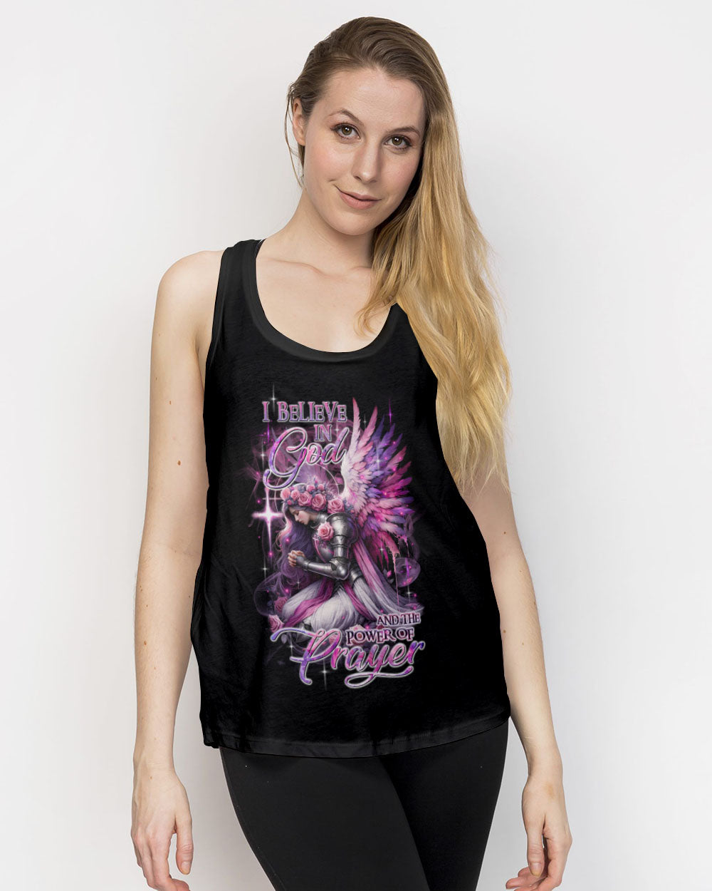 I Believe In God Warrior Women's All Over Print Shirt - Tltr2112232