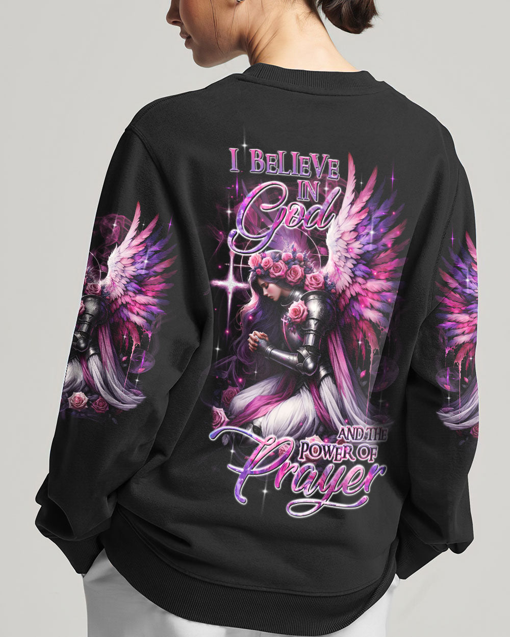 I Believe In God Warrior Women's All Over Print Shirt - Tltr2112232