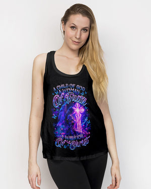 A Child Of God A Woman Of Faith Warrior Women's All Over Print Shirt  - Tltr2210245