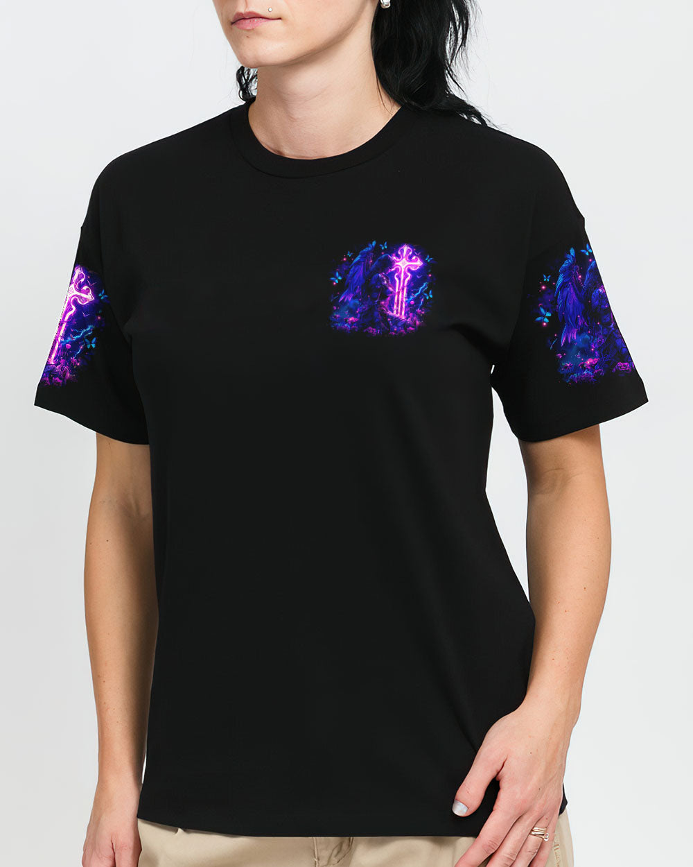 A Child Of God A Woman Of Faith Warrior Women's All Over Print Shirt  - Tltr2210245