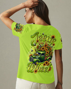 Jesus Take The Wheel Truck Women's All Over Print Shirt - Tltr2508251