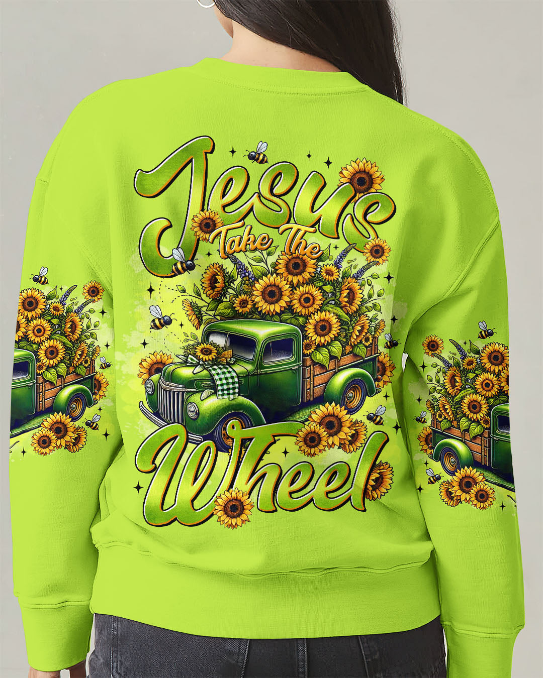 Jesus Take The Wheel Truck Women's All Over Print Shirt - Tltr2508251