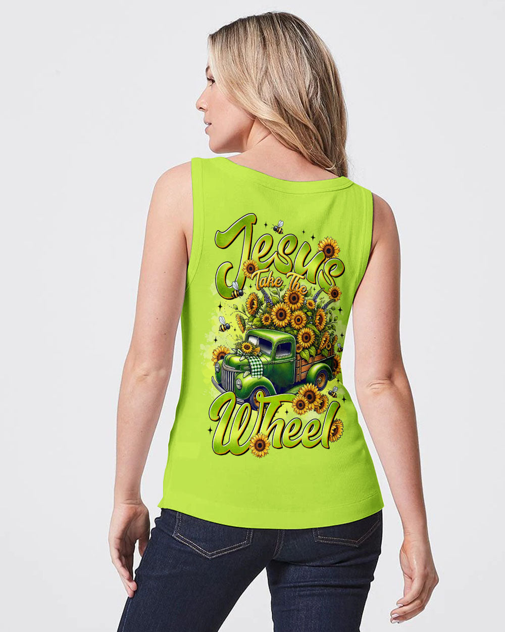 Jesus Take The Wheel Truck Women's All Over Print Shirt - Tltr2508251