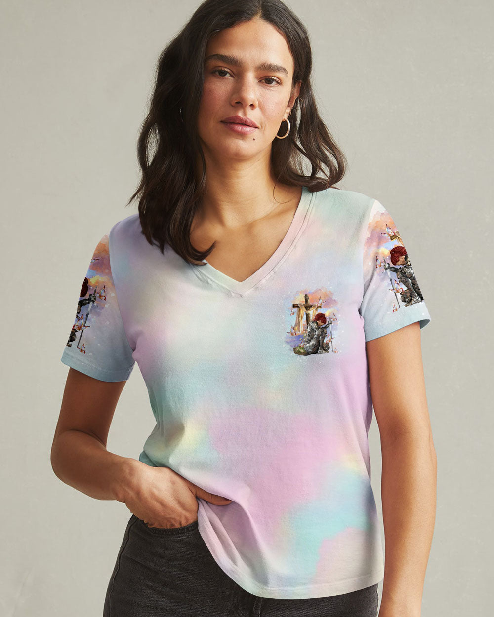 He Died For Me Warrior Women's All Over Print Shirt - Tltr2602253