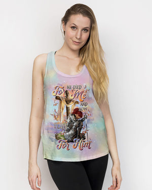 He Died For Me Warrior Women's All Over Print Shirt - Tltr2602253