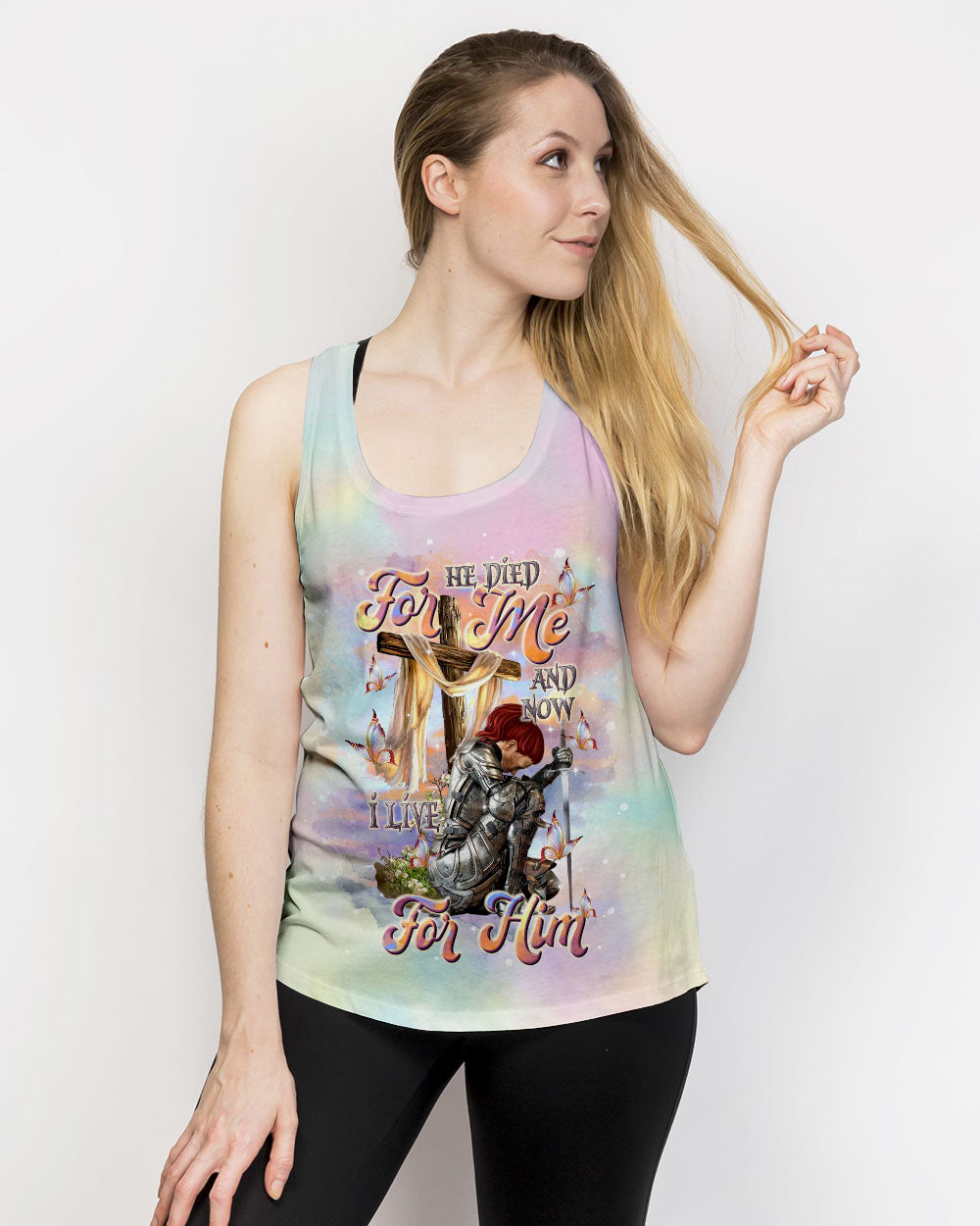 He Died For Me Warrior Women's All Over Print Shirt - Tltr2602253