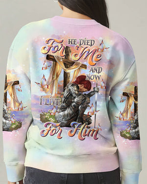 He Died For Me Warrior Women's All Over Print Shirt - Tltr2602253