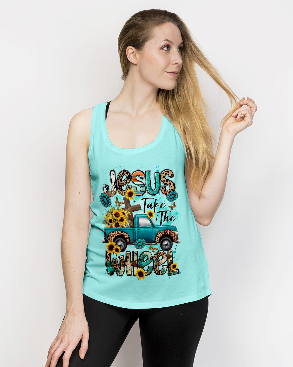 Jesus Take The Wheel Women's All Over Print Shirt - Tltr2607241