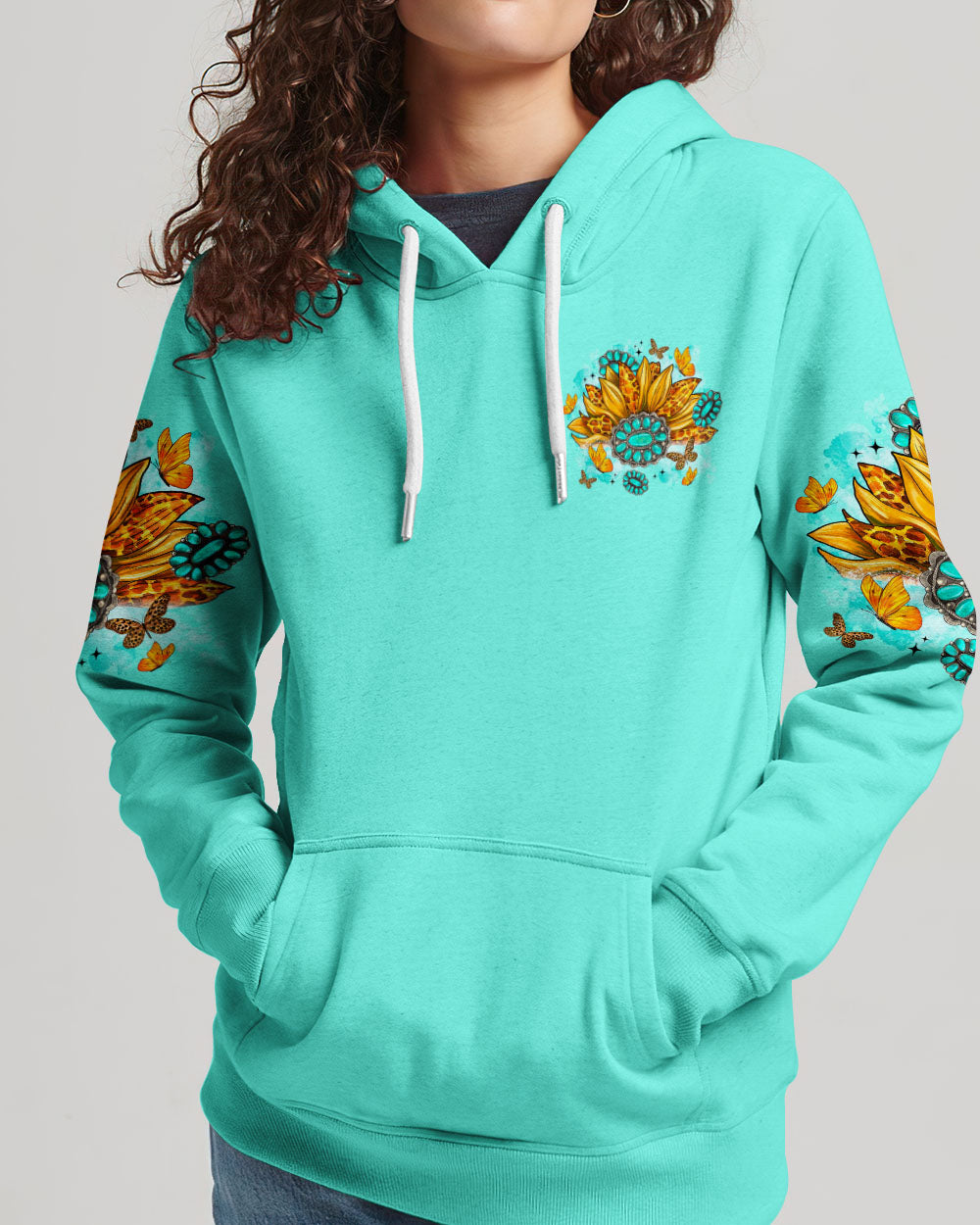 God Says You Are Sunflower Women's All Over Print Shirt - Tltr2702244