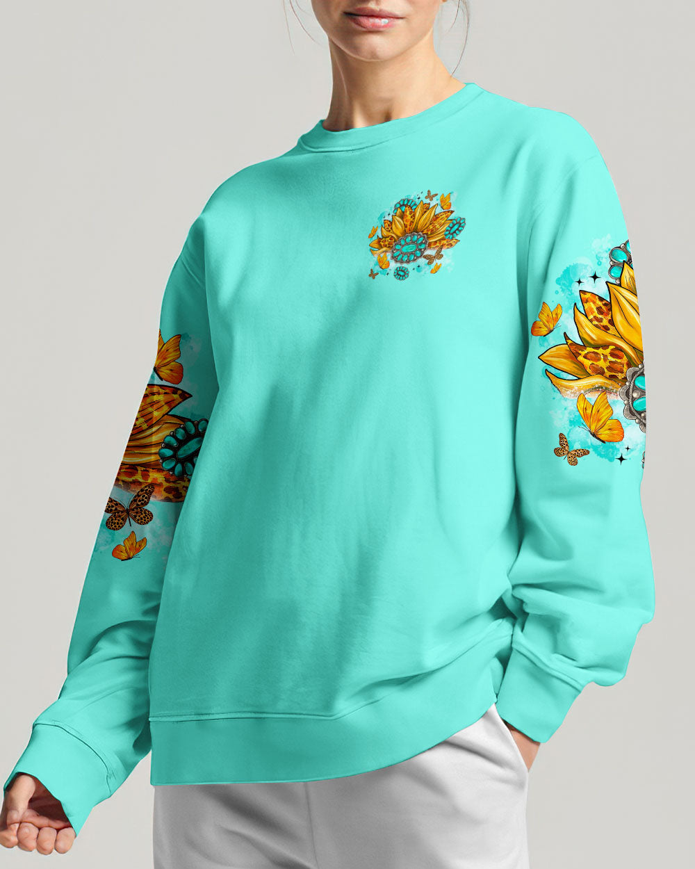 God Says You Are Sunflower Women's All Over Print Shirt - Tltr2702244