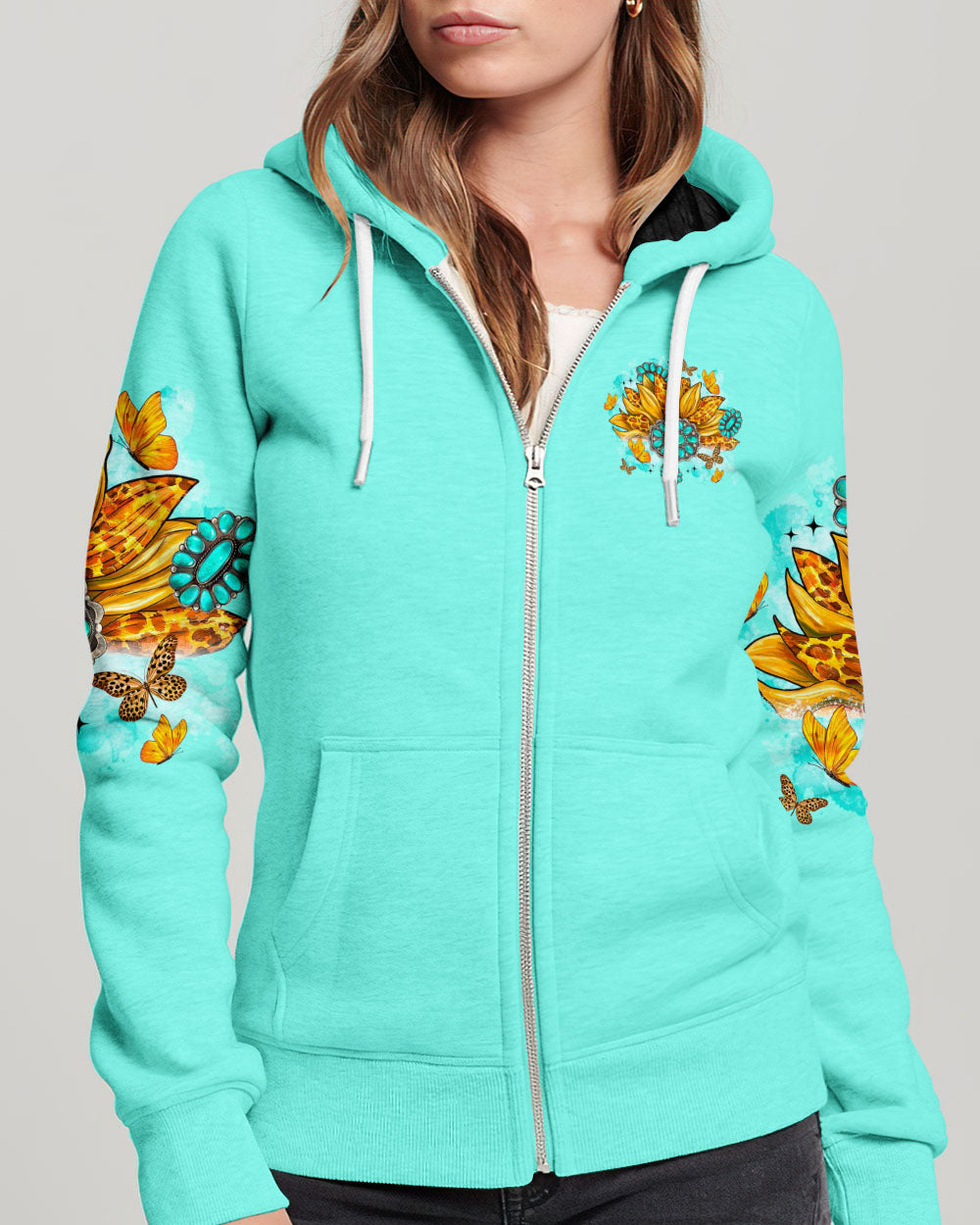 God Says You Are Sunflower Women's All Over Print Shirt - Tltr2702244
