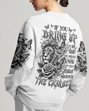 Jesus Dropped The Charges Lion Women's All Over Print Shirt - Tltr2708242