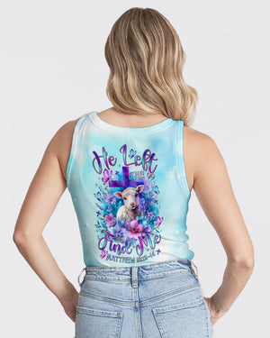 He Left The 99 To Find Me  Lamb Women's All Over Print Shirt   - Tltr3007252