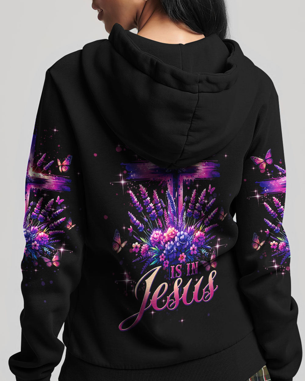All My Hope Is In Jesus Lavender Women's All Over Print Shirt - Tltw0103245