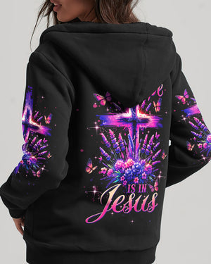 All My Hope Is In Jesus Lavender Women's All Over Print Shirt - Tltw0103245