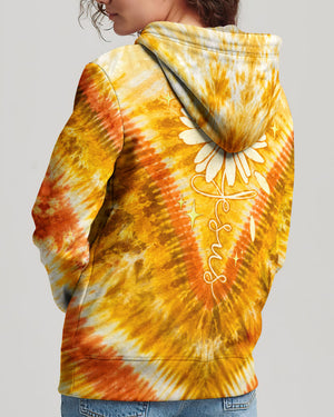 Jesus Daisies V Pattern Women's All Over Print Shirt - Tltw0207261