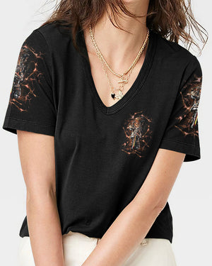 The Devil Saw Me With My Head Down Women's All Over Print Shirt - Tltw0305246