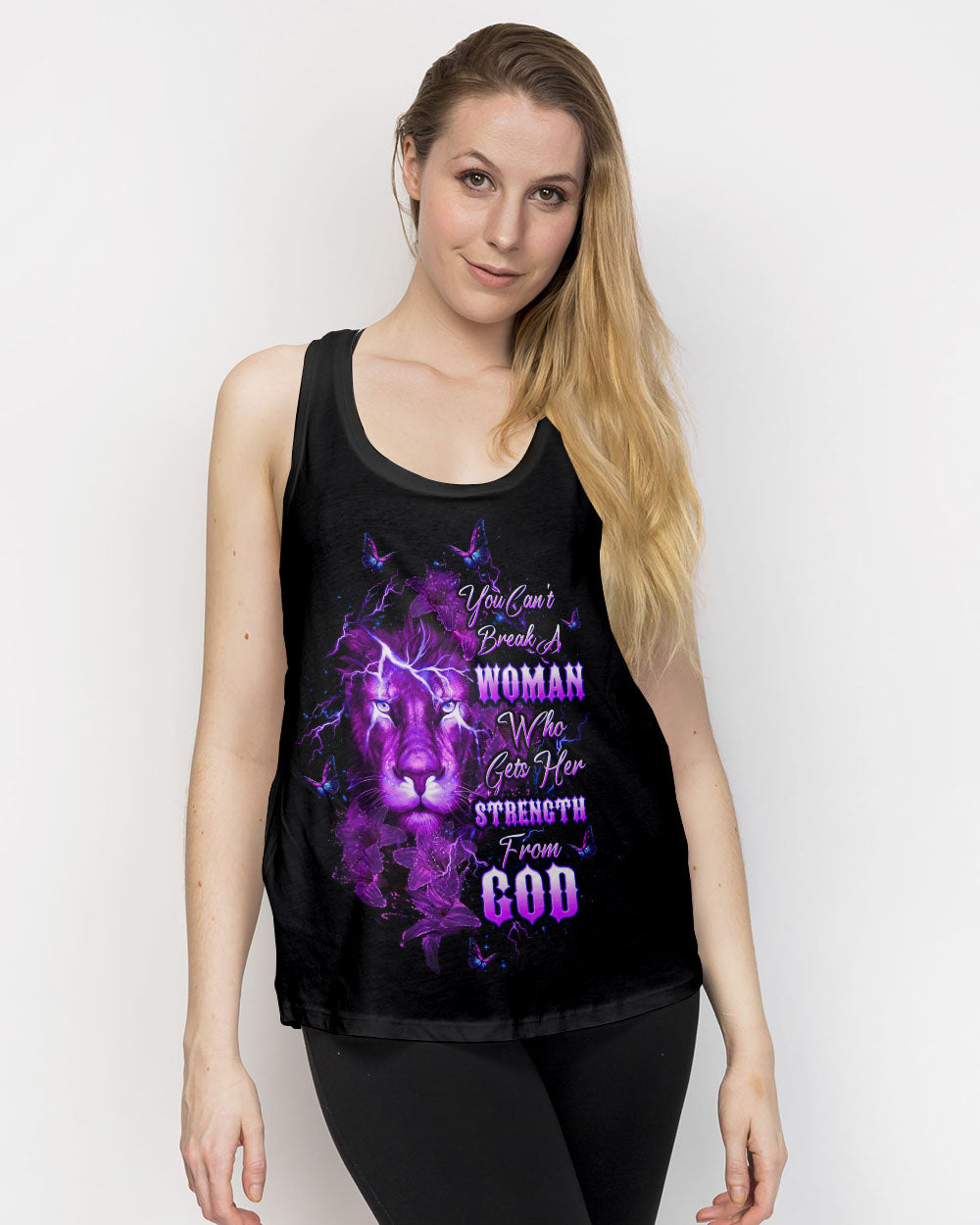 You Can't Break A Woman Warrior Women's All Over Print Shirt - Tltw0307245