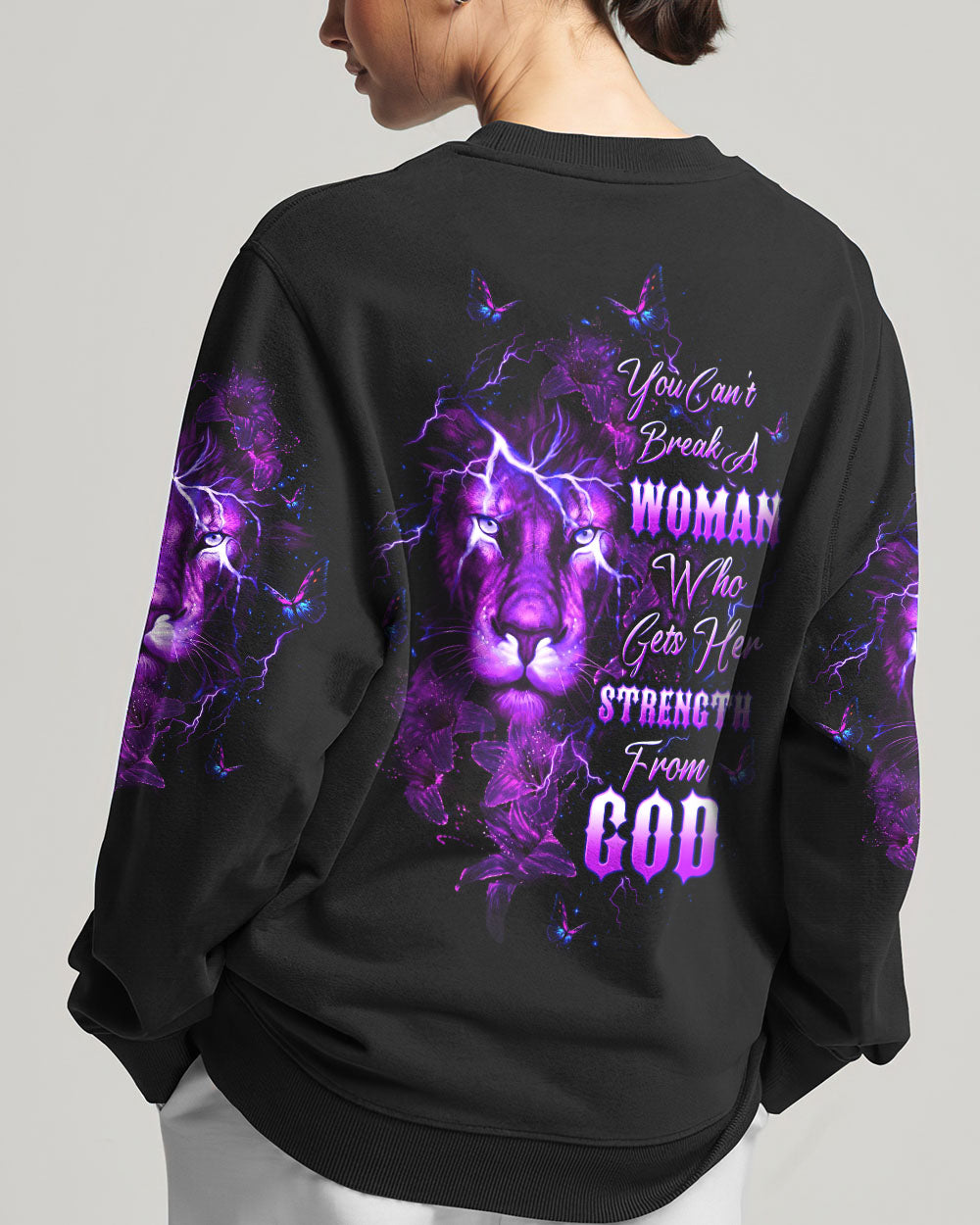 You Can't Break A Woman Warrior Women's All Over Print Shirt - Tltw0307245