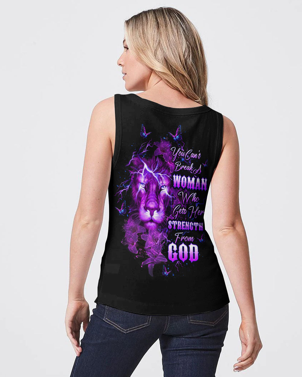 You Can't Break A Woman Warrior Women's All Over Print Shirt - Tltw0307245