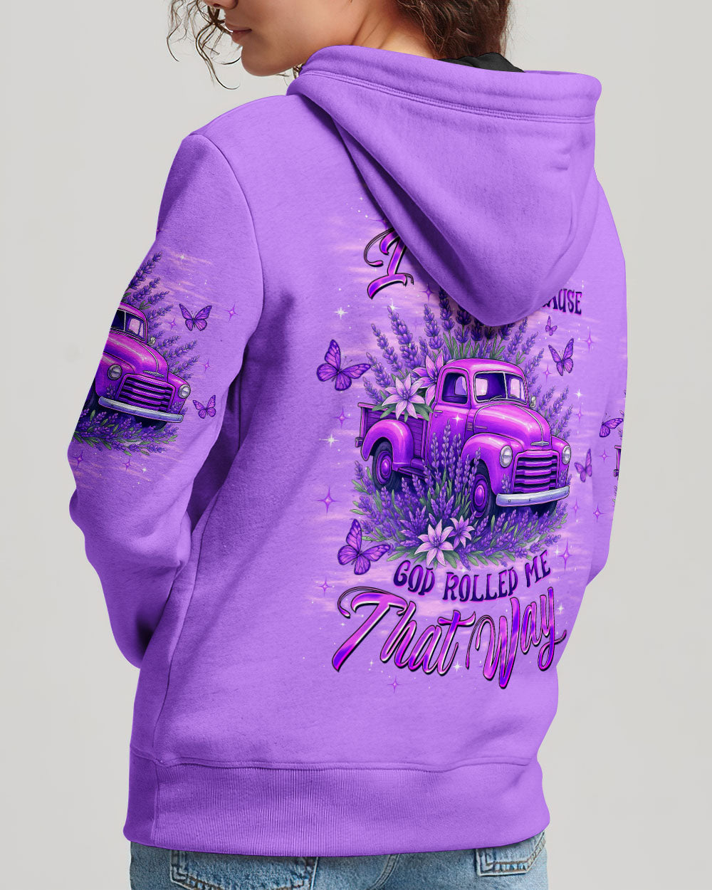 I'm Blunt Because God Rolled Me That Way Truck Women's All Over Print Shirt - Tltw0312252