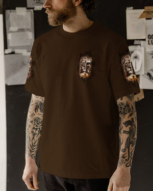 Jesus Dropped The Charges Lion Men's All Over Print Shirt  - Tltw0403254