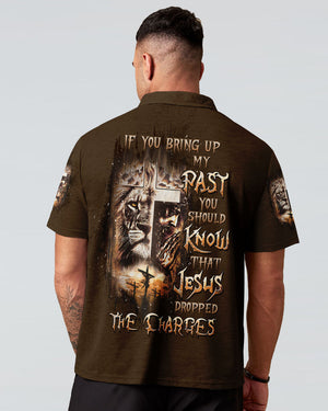 Jesus Dropped The Charges Lion Men's All Over Print Shirt  - Tltw0403254